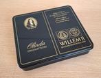 sigarendoos Willem II - metaal, Verzamelen, Ophalen of Verzenden, Zo goed als nieuw
