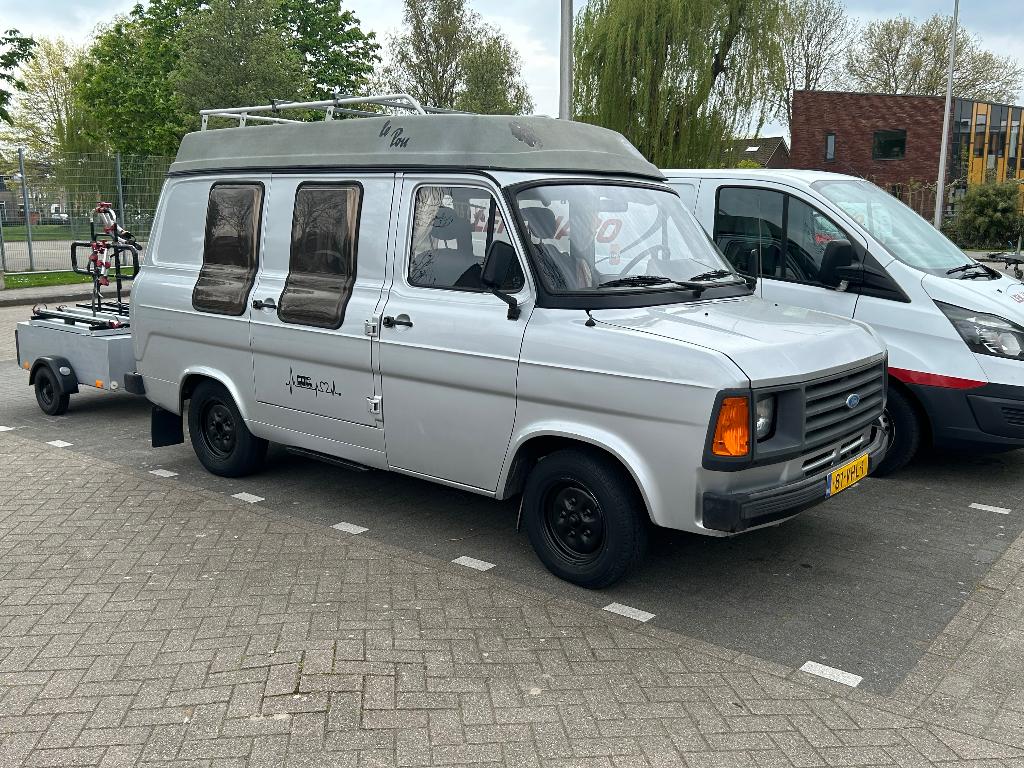 oldtimer camper ford transit mk2, Caravans en Kamperen, Ford, 7 tot 12 maanden geleden, Handgeschakeld, Particulier