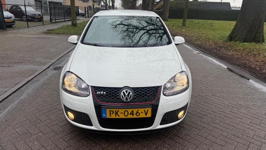 Volkswagen Golf 2.0 TFSI GTI 2007 APK, Auto's, Gebruikt, 4 cilinders, Wit, Bedrijf