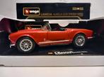 Lancia B24 Aurelia darkred Bburago metal 1:18 KRD, Ophalen of Verzenden, Zo goed als nieuw, Auto, Overige merken