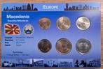 37# Coins of the World muntset Macedonië, Ophalen of Verzenden, Overige landen