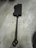 Oude gietijzeren wafelijzers en poffertjespan, Ophalen of Verzenden, Gebruikt