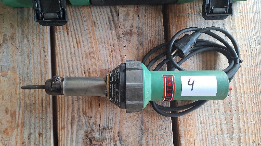 4x Leister Traic Fohn Dakfohn lasfohn heteluchtfohn, Overige materialen, ., Overige typen, Ophalen of Verzenden