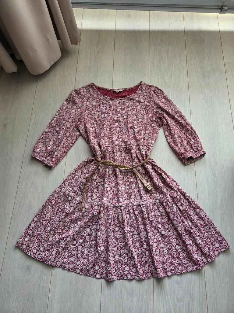 Seasalt Cornwall jurk bordeaux rood wit stroken 38, Kleding | Dames, Maat 38/40 (M), Nieuw, Ophalen of Verzenden, Seasalt Cornwall