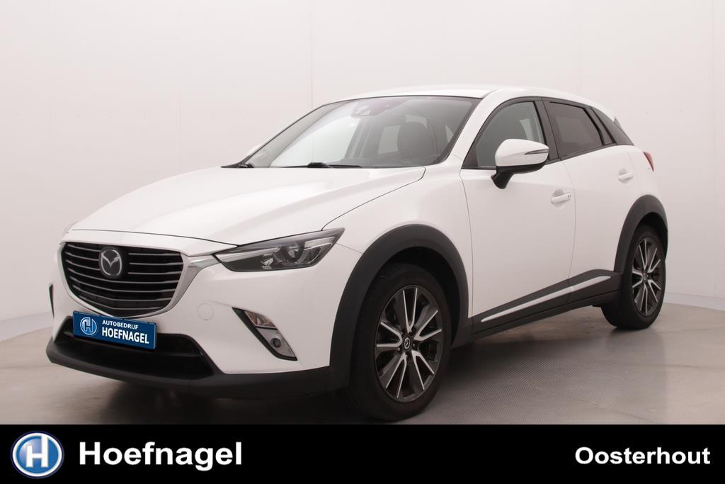 Mazda CX-3 2.0 SkyActiv-G 120 GT-M Luxury | Trekhaak | Camer, Voorwielaandrijving, 1998 cc, Gebruikt, Zwart