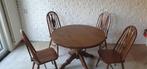 eethoek met 4 stoelen, Ophalen, KLASSIEK, Gebruikt, Vier personen