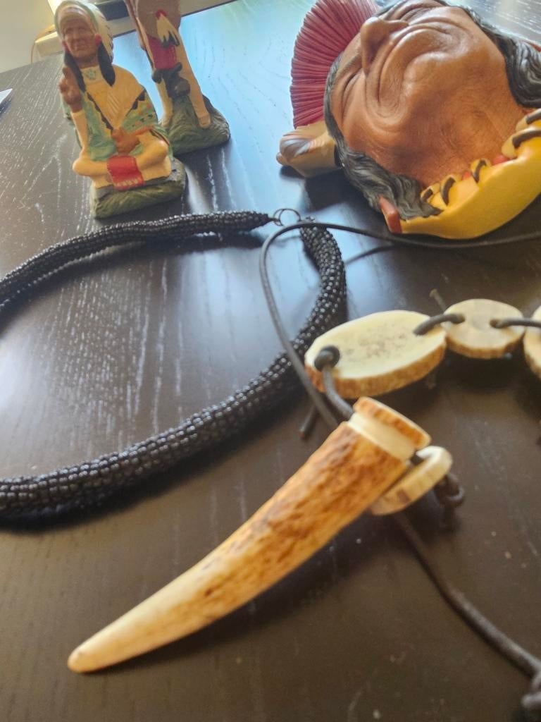 Diverse indianen spullen, Verzamelen, Beelden en Beeldjes, Ophalen