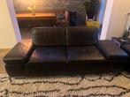Leren bank van Montel, Driepersoons, Ophalen of Verzenden, Zo goed als nieuw, Rechte bank