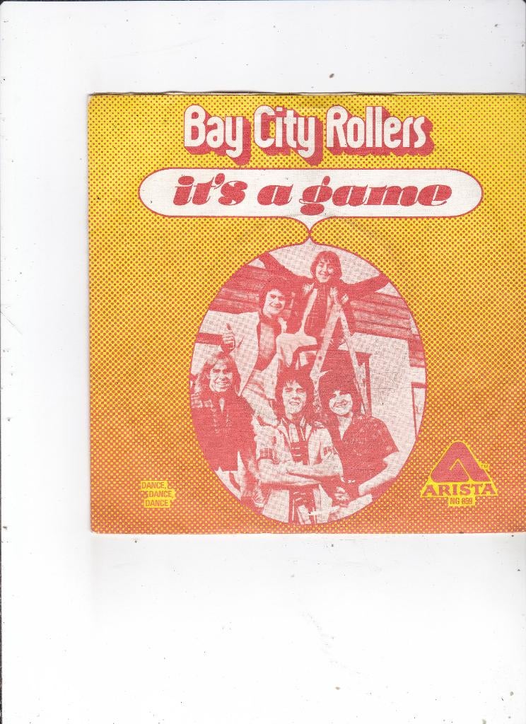 Single The Bay City Rollers - It's a game, Cd's en Dvd's, Vinyl Singles, Gebruikt, 7 inch, Single, Dance