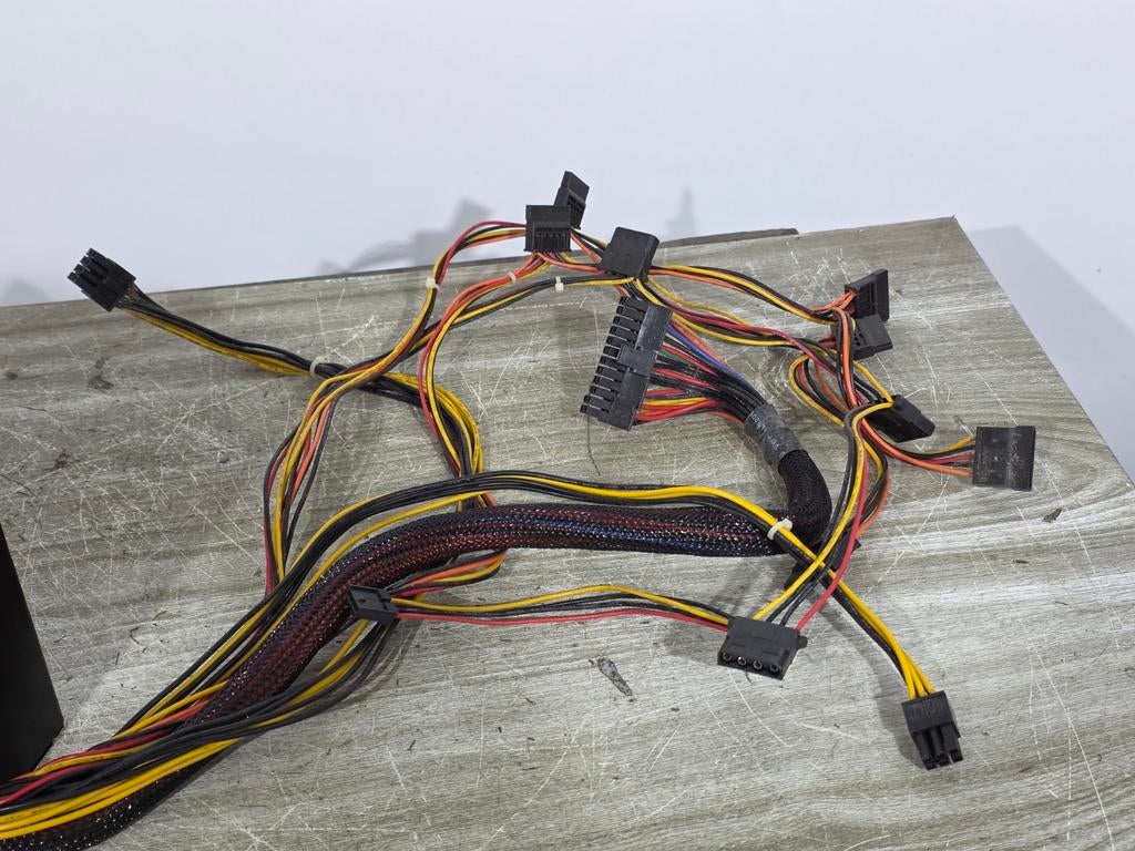 Ms-tech 550w max voeding psu power supply ms-n550-val, Computers en Software, Ophalen of Verzenden, Gebruikt