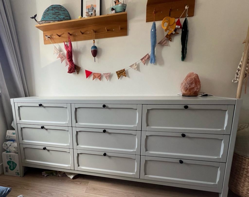 Mooi Lichte Ladekast, Huis en Inrichting, Kasten | Ladekasten, Ophalen, 5 laden of meer, Zo goed als nieuw, 200 cm of meer