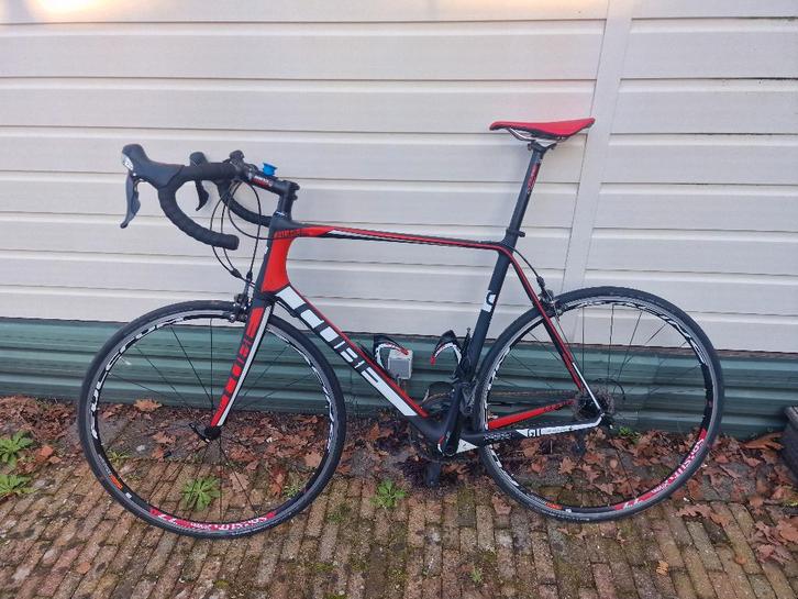 Cube wielrenfiets carbon maat 62, Fietsen en Brommers, Fietsen | Racefietsen, Gebruikt, Heren, Overige merken, Minder dan 10 versnellingen