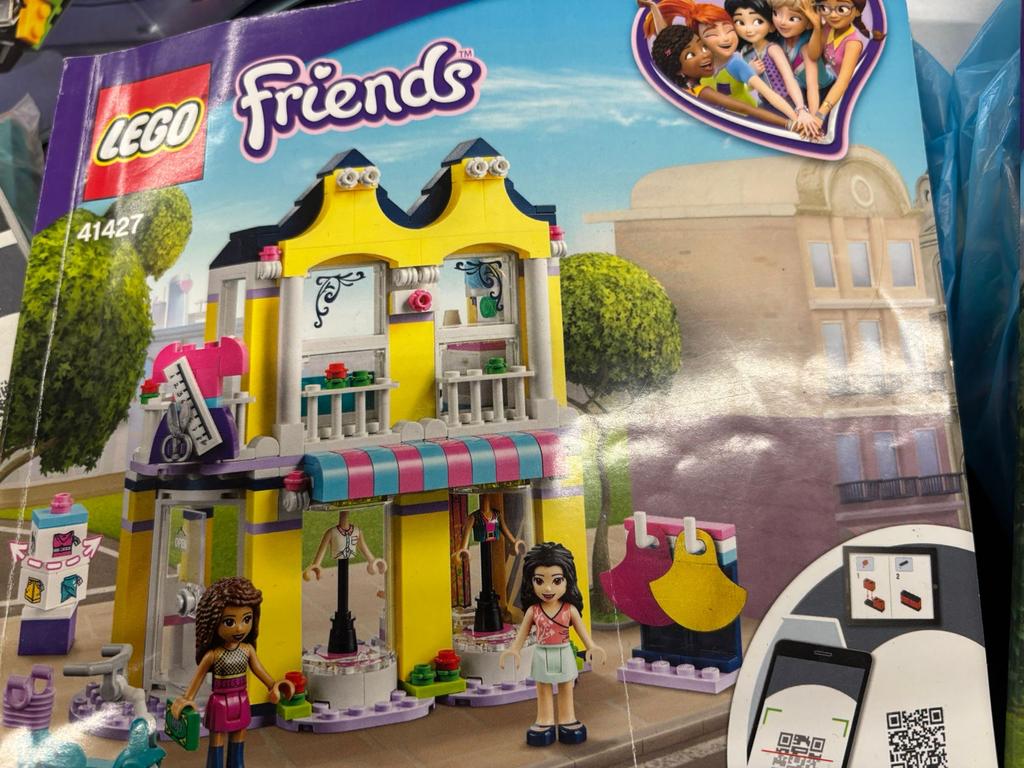 LEGO Friends Heartlake City Winkelcentrum 41427, Ophalen of Verzenden, Zo goed als nieuw, Complete set, Lego