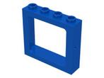 Lego Blue Window 1 x 4 x 3 Train - Hollow Studs, Ophalen of Verzenden, Gebruikt, Losse stenen, Lego