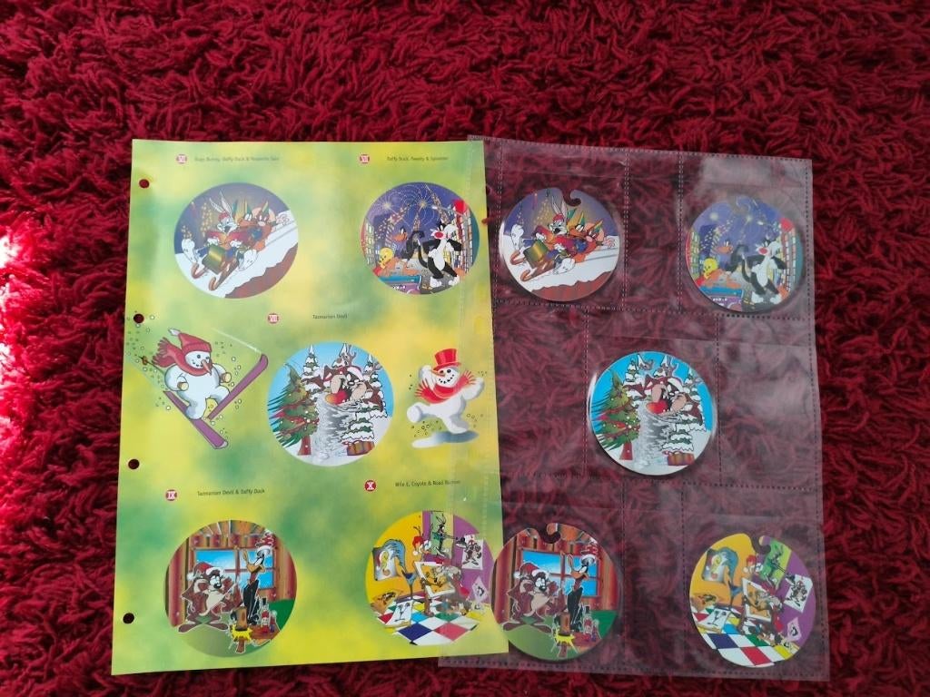 Looney Tunes giga winter flippo`s, Verzamelen, Flippo's, Ophalen of Verzenden, Mega, Losse flippo's