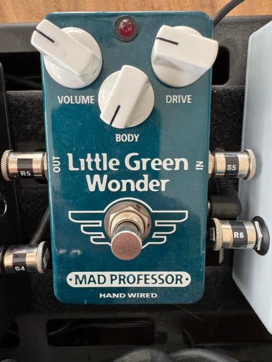 Mad Professor Little Green Wonder HANDWIRED Overdrive, Muziek en Instrumenten, Ophalen of Verzenden, Zo goed als nieuw, Distortion, Overdrive of Fuzz