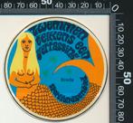 Sticker: Sportfondsenbad Breda, Ophalen of Verzenden, Zo goed als nieuw, Sport