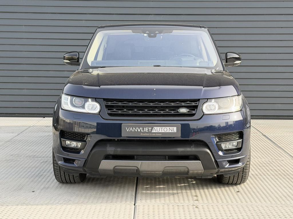 Land Rover Range Rover Sport 3.0 SDV6 HSE Hybrid Autobiograp, Auto's, Automaat, Gebruikt, 2993 cc, Blauw