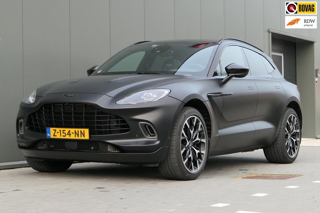 Aston Martin DBX 4.0 V8 Pano Memory Stoelverw/koeling 360, Auto's, Aston Martin, Zwart, Leder, Vierwielaandrijving, 147 €/maand