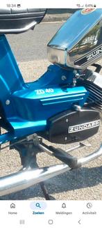 Zundapp zd40 Zijdeksel /motor beplating, Fietsen en Brommers, Ophalen of Verzenden, Gebruikt, Blok