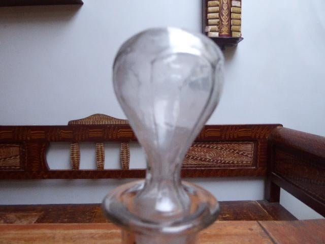 Art deco persglazen karaf, Ophalen of Verzenden