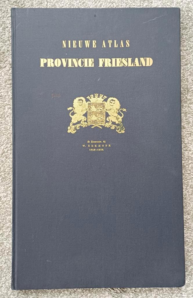 Nieuwe Atlas Provincie Friesland - Met grote Kaarten, Boeken, Atlassen en Landkaarten, Gelezen, Overige atlassen, Nederland, 1800 tot 2000