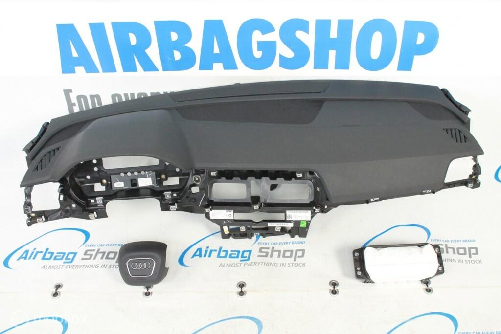 Airbag set - Dashboard 4 spaak zwart Audi Q5 (2018-heden)