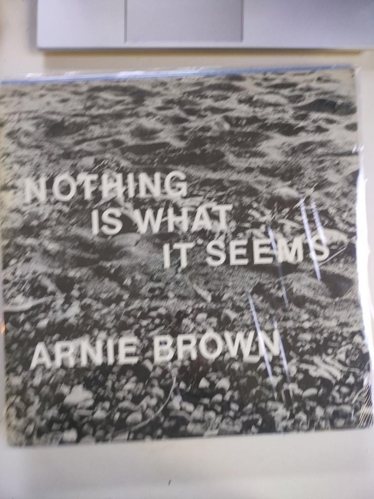 Indie folk rock ARNIE BROWN : NOTHING IS WHAT IT SEEMS, Cd's en Dvd's, Vinyl | Rock, Singer-songwriter, 1980 - 1989, Ophalen of Verzenden