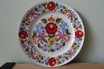 Kalocsa handgeschilderd porseleinen (wand)bord, Ophalen of Verzenden