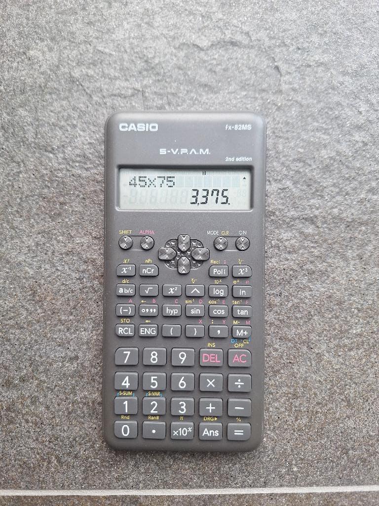 Casio fx-82ms rekenmachine, Ophalen of Verzenden, Grafische rekenmachine, Nieuw