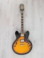 Epiphone Sheraton-II VS (Korea, Unsung 2007) + Rockcase, Muziek en Instrumenten, Snaarinstrumenten | Gitaren | Elektrisch, Ophalen