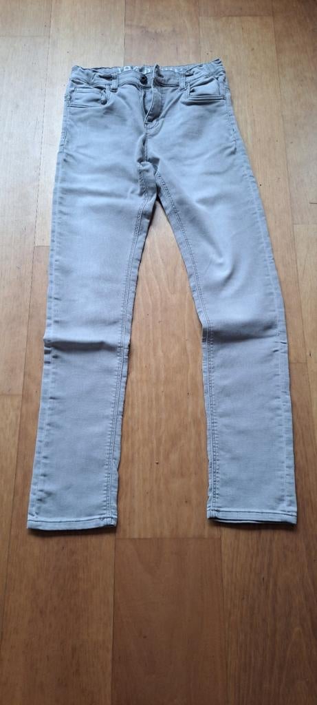 Lichtgrijze spijkerbroek, maat 176, jogdenim, Ophalen of Verzenden, Jongen, Broek
