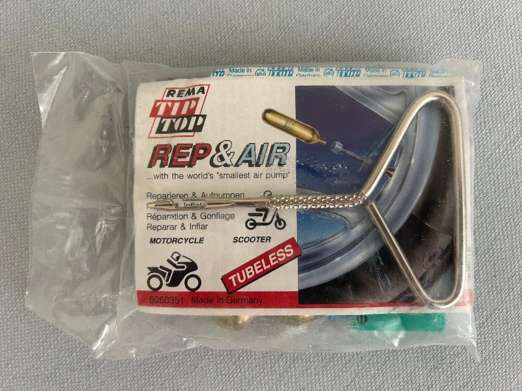 Rema Tip Top Reparatieset Air motorfiets tubeless + 4 extra, Ophalen of Verzenden, Nieuw