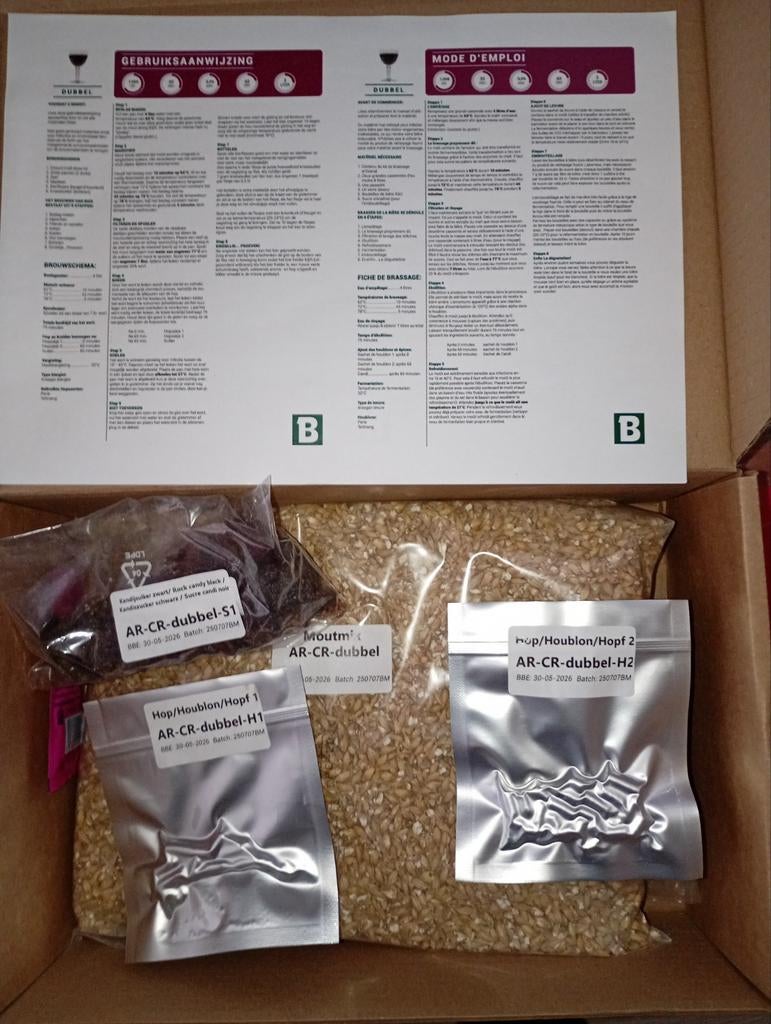 BrouwPunt Dubbel bierbrouw pakket, Ophalen of Verzenden, Nieuw