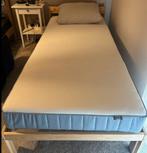 IKEA single bed with mattrass, 90 cm, Eenpersoons, Bruin, Ophalen of Verzenden