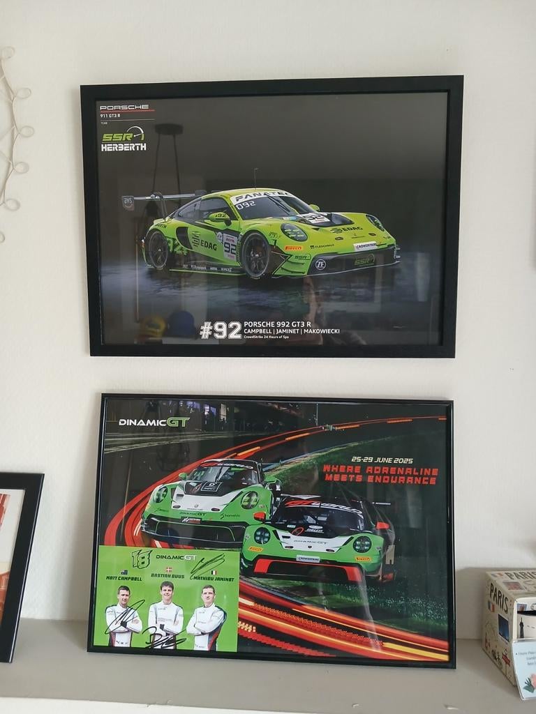 Posters porsche in kadrr, Verzamelen, Ophalen of Verzenden, Nieuw, A1 t/m A3