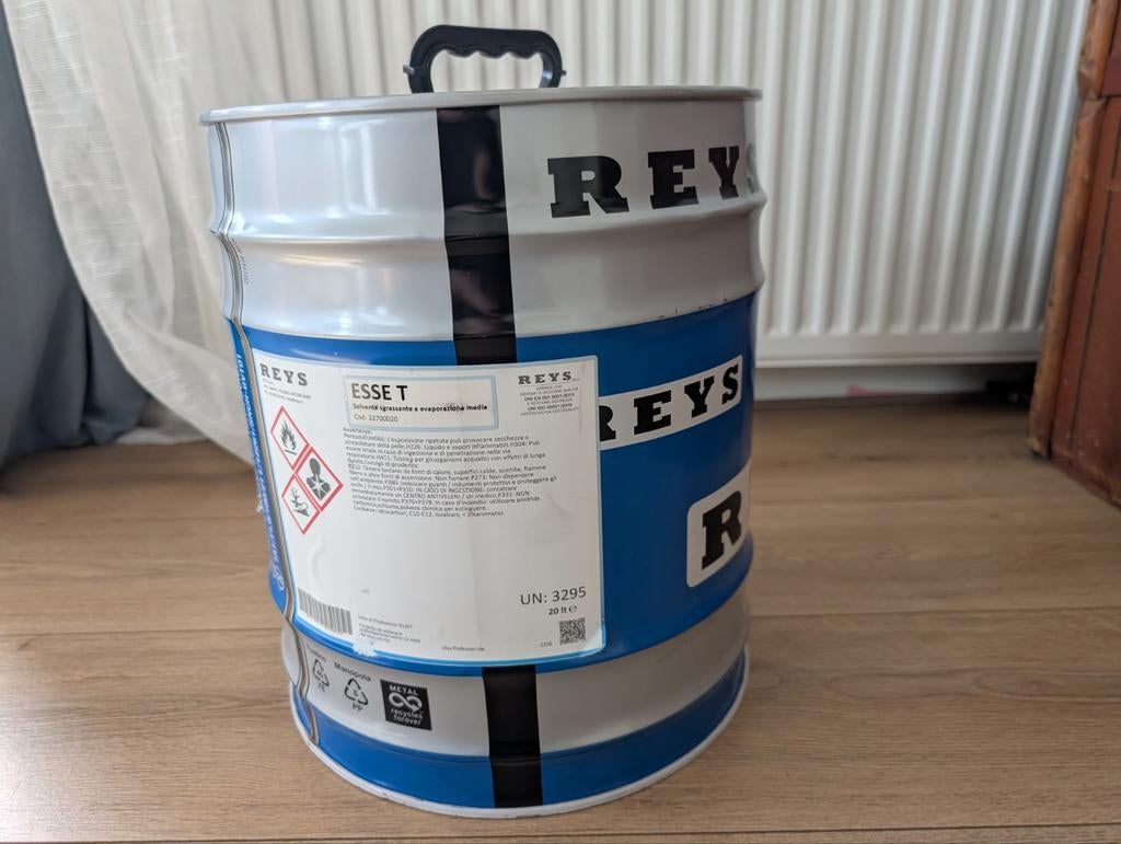 Reys olievat klein, Ophalen of Verzenden, Zo goed als nieuw, Wit, Beits