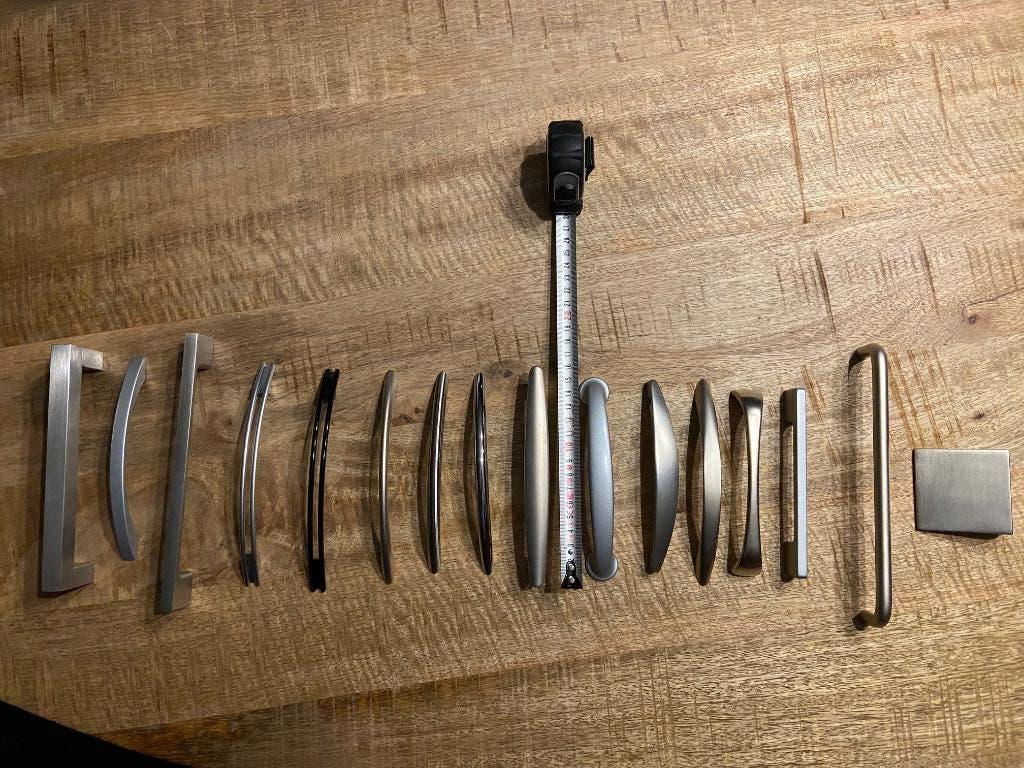 Monsterdoos met assortiment deurgrepen, Ophalen of Verzenden, Nieuw, Overige materialen, Overige typen