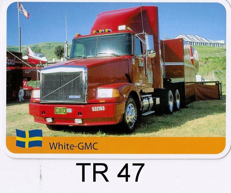 Tr47 autokaart white - gmc, Ophalen of Verzenden, Zo goed als nieuw, Auto's