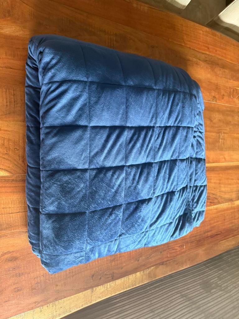 VidaXL verzwaringsdeken, Ophalen, Overige maten, Blauw, Deken of Dekbed