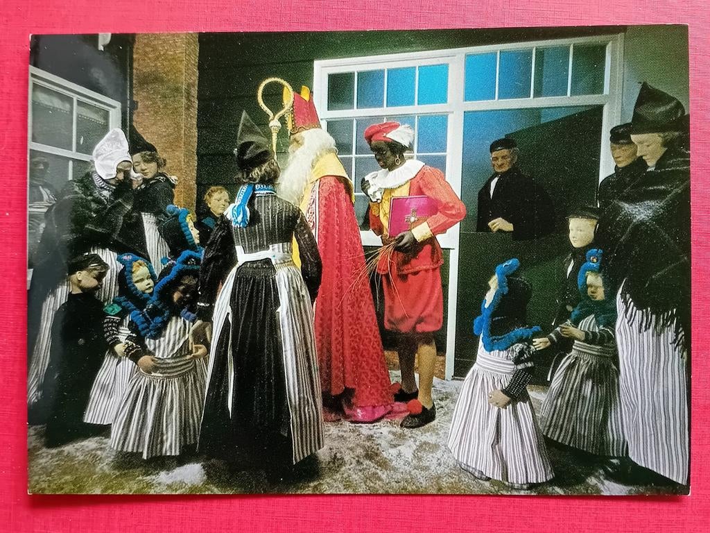 Ansichtkaart Sinterklaas, Ophalen of Verzenden, 1940 tot 1960