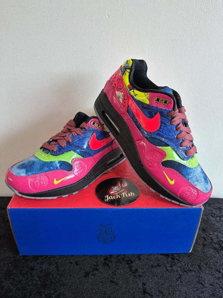 Nike air Max 1 Chinese New Year Longevity - size 36,5, Kleding | Heren, Schoenen, Nieuw, Sneakers of Gympen, Overige kleuren, Ophalen of Verzenden