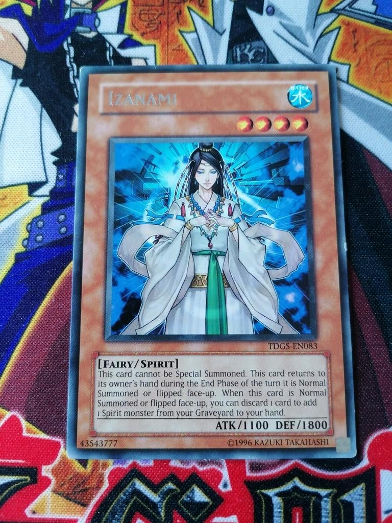 Izanami - Rare TDGS - Yu-Gi-Oh, Ophalen of Verzenden, Zo goed als nieuw