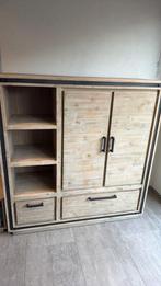 Van Bommel kast met 2 lades en open/klapbare deuren, Huis en Inrichting, Ophalen, Gebruikt