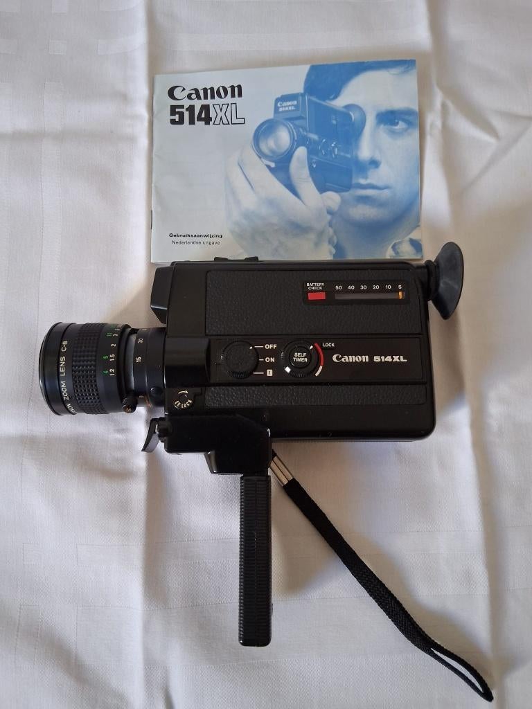 Canon 514 xl filmcamera super 8, Ophalen of Verzenden, 1960 tot 1980, Filmcamera