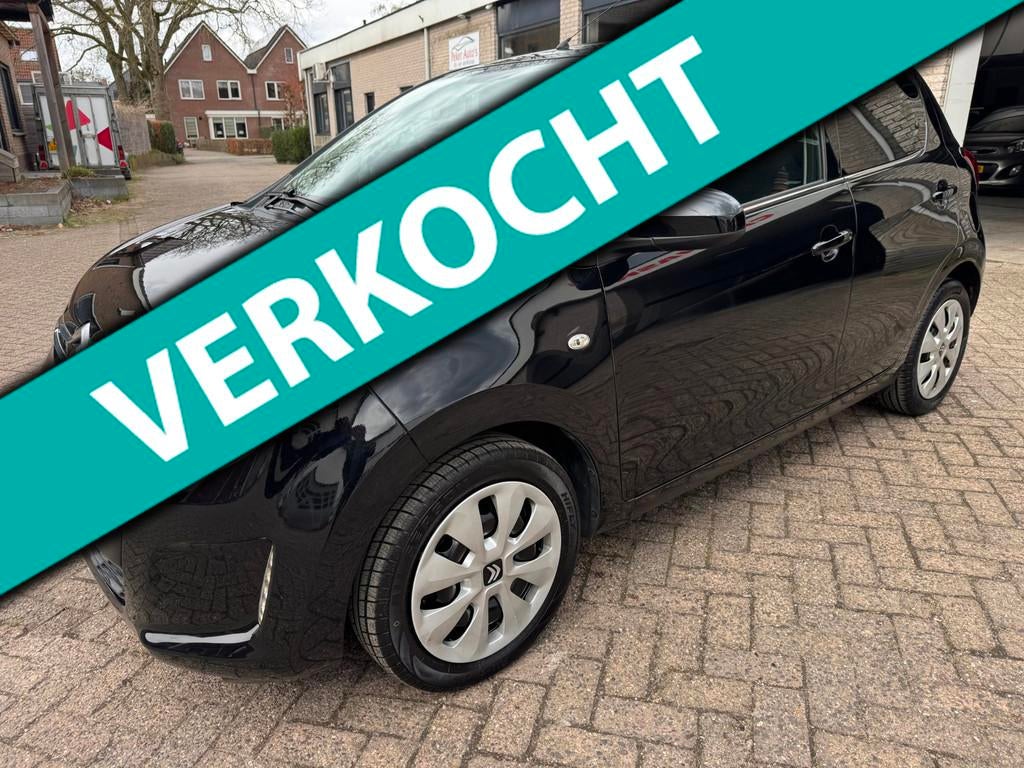 Citroen C1 1.0 VTi Feel AIRCO LED ORG 29916 KM NAP 2 JAAR AP, Auto's, Voorwielaandrijving, Gebruikt, Euro 6, 4 stoelen