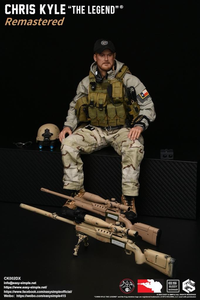 American sniper: Chris Kyle & Marc Lee 1/6th figure, Ophalen of Verzenden, Zo goed als nieuw