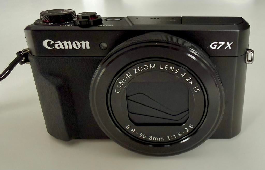 Canon G7X mark II nog 3,5 jaar garantie, absolute nieuwstaat, Audio, Tv en Foto, Fotocamera's Digitaal, Canon, Compact, Ophalen of Verzenden