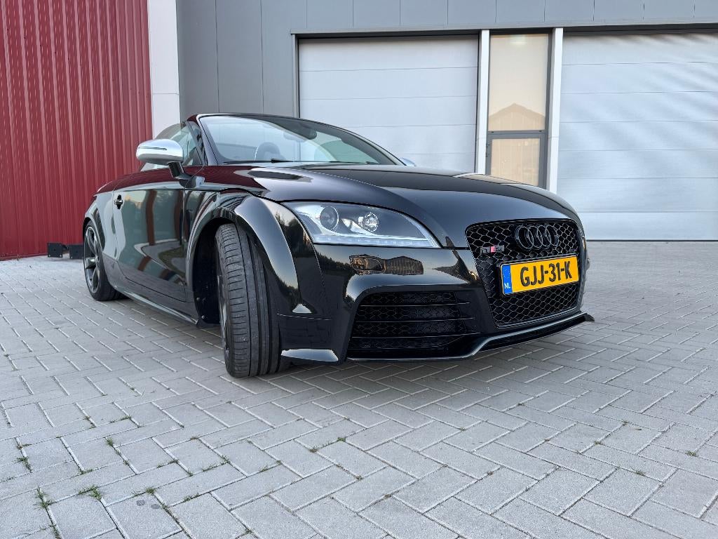 Audi TT Ttrs 2.5 Tfsi 340 pk Quattro 2010 Zwart, Auto's, Audi, TT, Cabriolet, 1485 kg, Handgeschakeld