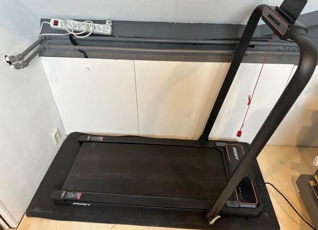 Moovv loopband zo goed als nieuw, Ophalen, Gebruikt, Metaal, Loopband